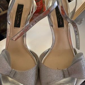 Sparkling high heels. Used!